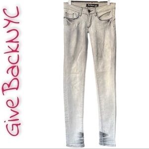 funky soul Jeggings in Light Gray and Black Size 0